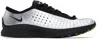Nike Air Superfly Suede And Perforated Metallic Leather Sneakers In Silver