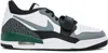 NIKE BLACK & WHITE AIR JORDAN LEGACY 312 LOW SNEAKERS