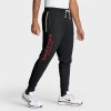 Nike Navy Houston Texans Sideline Standard Issue Ground Game Dri-fit Taper Pants In Black