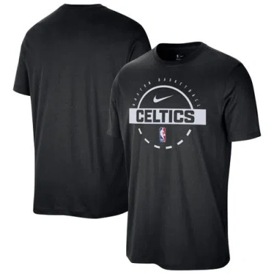 Nike Black Boston Celtics Authentic Practice T-shirt