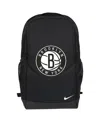 Nike Brooklyn Nets Brasilia  Unisex Nba Backpack (24l) In Black