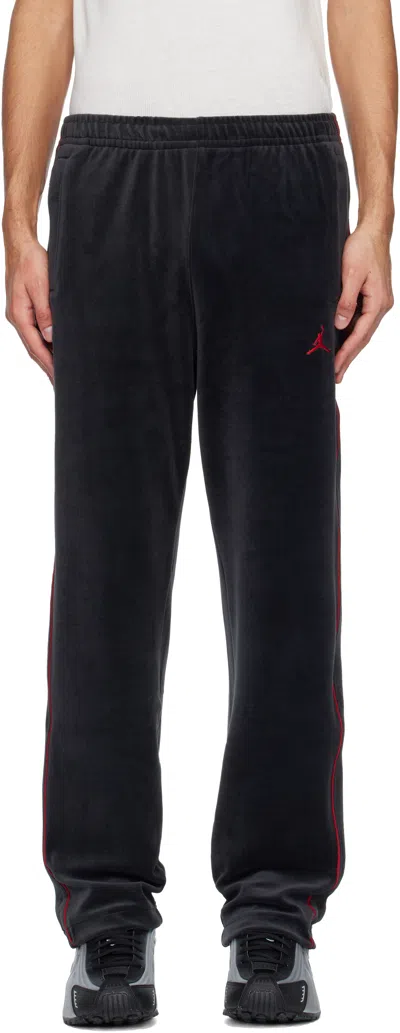 Nike Black Brooklyn Track Pants In Multi