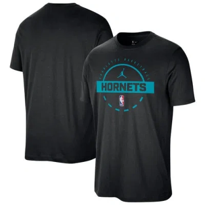 Nike Black Charlotte Hornets Authentic Practice T-shirt