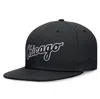 NIKE NIKE BLACK CHICAGO WHITE SOX EVERGREEN PERFORMANCE FITTED HAT