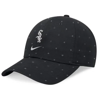 Nike Black Chicago White Sox Primetime Print Club Adjustable Hat