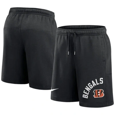 Nike Black Cincinnati Bengals Arched Kicker Shorts