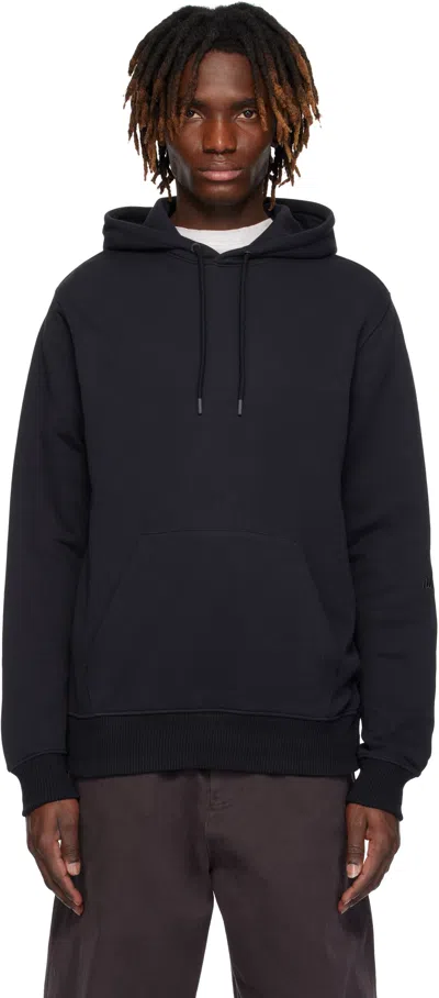 Nike Black Club Pullover Hoodie In Black/anthracite