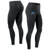 Nike Black Detroit Lions Primetime Epic Fast Performance Leggings In Black