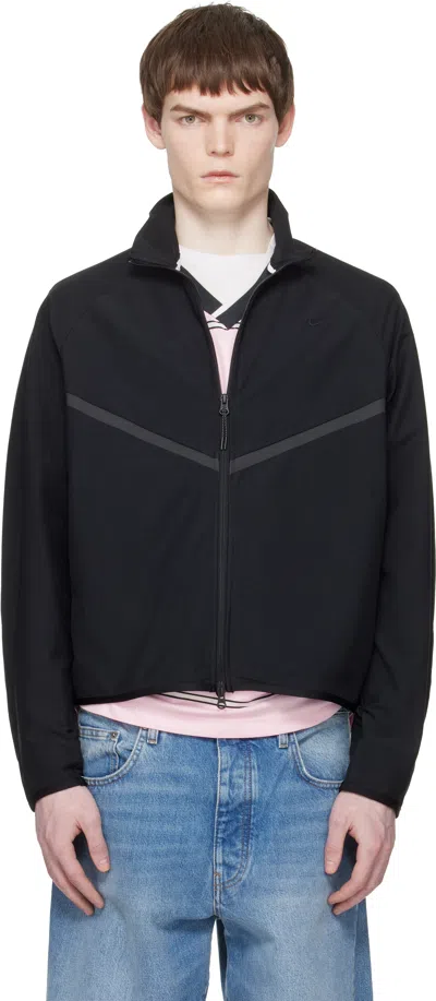 Nike Black Dri-fit Shori-knit Track Jacket