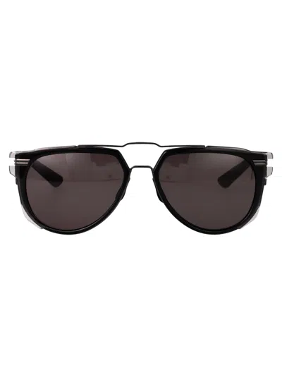 Nike Black / Grey Acetate Sunglasses In Brown