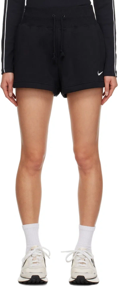 Nike Black High-rise Shorts