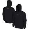 Nike Black Indiana Fever Rebel Edition Collection Club Fleece Pullover Hoodie In Black