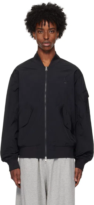 Nike Black Jordan Renegade Essentials Bomber Jacket