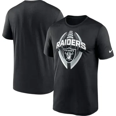 Nike Black Las Vegas Raiders Legend Icon Performance T-shirt
