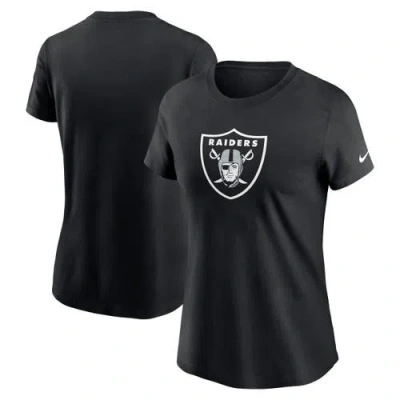 Nike Black Las Vegas Raiders Primary Logo T-shirt