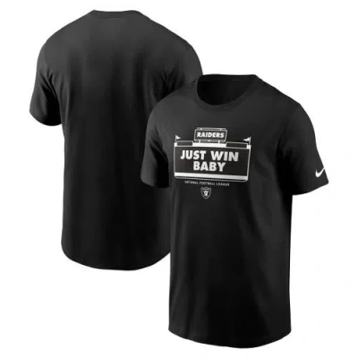 Nike Black Las Vegas Raiders Primetime Local Essential T-shirt