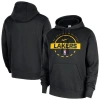 Nike Men's Black Los Angeles Lakers 2025/26 Authentic Practice Club Pullover Hoodie In Black