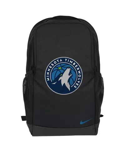 Nike Black Minnesota Timberwolves Brasilia Backpack