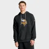 Nike Black Minnesota Vikings Sideline Initial Home Performance Pullover Hoodie In Black