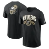 Nike Black New Orleans Saints Rewind Front And Back Hit Essential T-shirt In Black