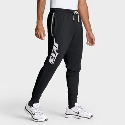 Nike Black New York Jets Sideline Standard Issue Ground Game Dri-fit Taper Pants
