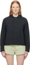 Nike Black Novelty Jacket In Off Noir
