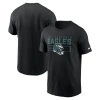 Nike Black Philadelphia Eagles Primetime Helmet Essential T-shirt