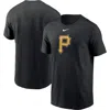 Nike Black Pittsburgh Pirates Fuse Logo T-shirt