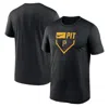 Nike Black Pittsburgh Pirates Home Plate Icon Legend Performance T-shirt