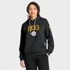 Nike Black Pittsburgh Steelers 1933 Sideline Standard Issue Dri-fit Hoodie In Black