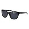 Nike Black Plastic Sunglasses In Black