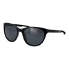 Nike Black Plastic Sunglasses In Blue