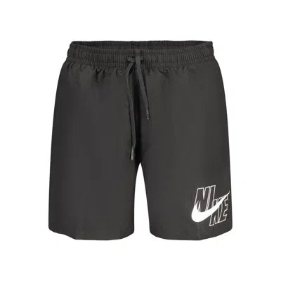Nike Black Polyester Men's Swimwear