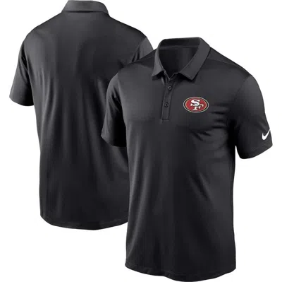 Nike Black San Francisco 49ers Franchise Team Logo Performance Polo