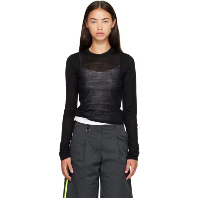 Nike Black Sportswear Airreverent Long-sleeve T-shirt