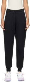 Nike Black Sportswear Tech Lounge Pants In Black/black