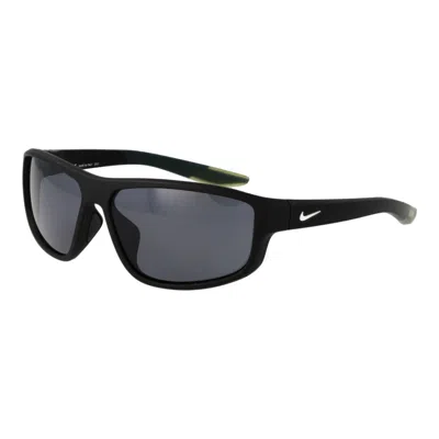 Nike Black Stainless Steel Sunglasses In Neutral