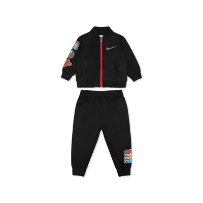 Nike Kids' Black Suit For Baby Boy With Swoosh