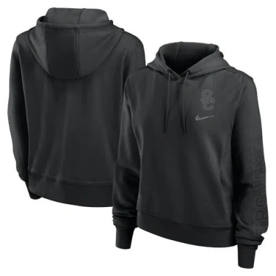Nike Black Usc Trojans One Pullover Hoodie