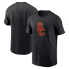 Nike Men's Usc Trojans Primetime Evergreen Logo T-shirt In Black