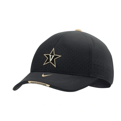 Nike Black Vanderbilt Commodores 2022 Sideline Legacy91 Performance Adjustable Hat