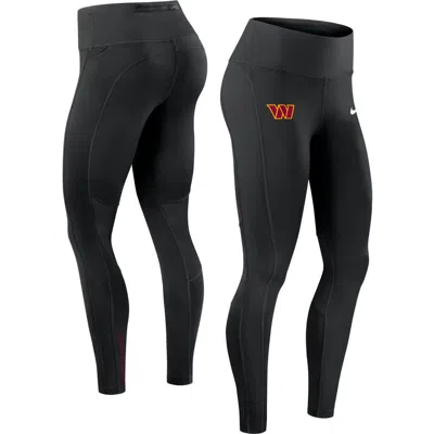 Nike Black Washington Commanders Primetime Epic Fast Performance Leggings