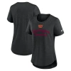 Nike Black Washington Commanders Script Tri-blend T-shirt In Black