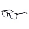 Nike Black Women Optical Frames In Blue