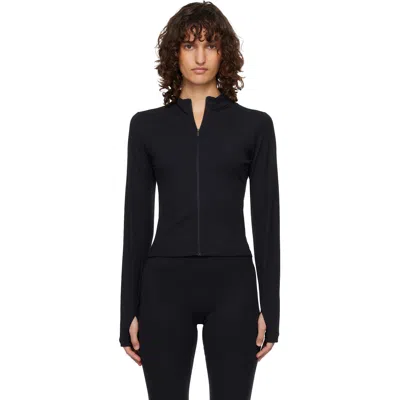 Nike Black Zenvy Dri-fit Full-zip Jacket In Multi