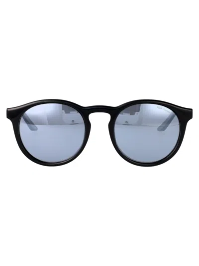 Nike Black/polar Silver Flash Acetate Sunglasses In Blue