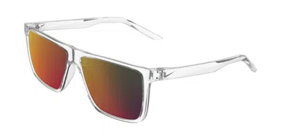 Nike Blaze P Iq7183x Polarized 925 Men's Sunglasses Clear Size 58 In Transparent