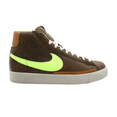 Pre-owned Nike Blazer High Premium 'major Taylor' | Brown | Men's Size 11