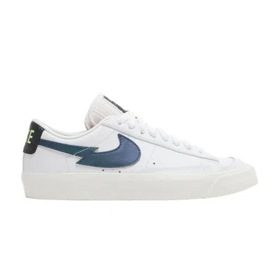 Pre-owned Nike Blazer Low '77 Gs 'lightning Bolt Swoosh' | White | Kid's Size 3.5