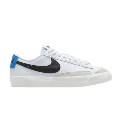 Pre-owned Nike Blazer Low '77 Gs 'white Light Photo Blue' | Kid's Size 6.5